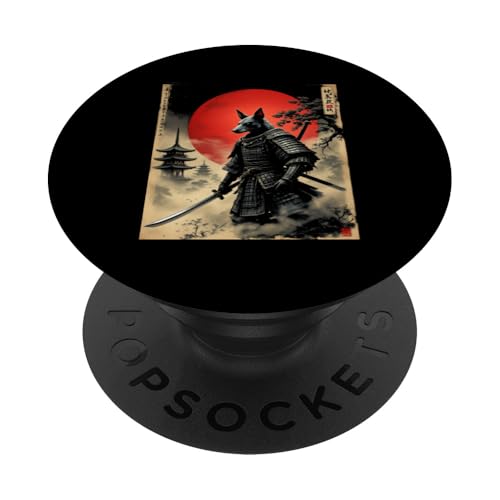Dramatischer Samurai PopSockets Klebender PopGrip Dramatischer Samurai PopSockets Klebender PopGrip von Dramatischer Samurai Designs