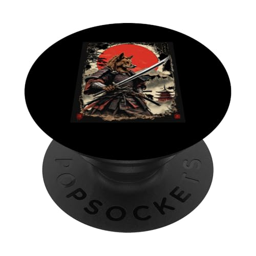 Dramatischer Samurai PopSockets Klebender PopGrip Dramatischer Samurai PopSockets Klebender PopGrip von Dramatischer Samurai Designs