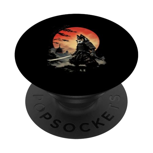 Dramatischer Samurai PopSockets Klebender PopGrip Dramatischer Samurai PopSockets Klebender PopGrip von Dramatischer Samurai Designs
