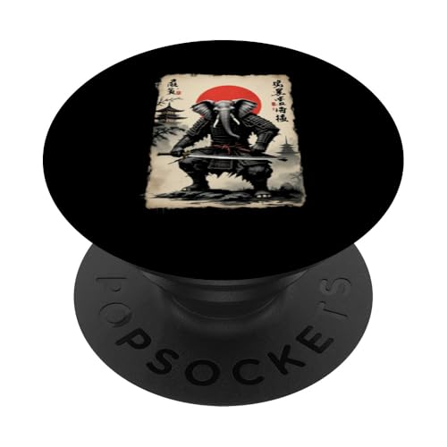 Dramatischer Samurai PopSockets Klebender PopGrip Dramatischer Samurai PopSockets Klebender PopGrip von Dramatischer Samurai Designs