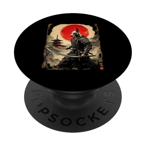 Dramatischer Samurai PopSockets Klebender PopGrip Dramatischer Samurai PopSockets Klebender PopGrip von Dramatischer Samurai Designs