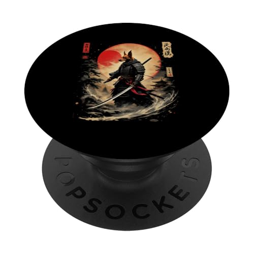 Dramatischer Samurai PopSockets Klebender PopGrip Dramatischer Samurai PopSockets Klebender PopGrip von Dramatischer Samurai Designs