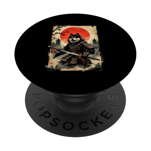 Dramatischer Samurai PopSockets Klebender PopGrip von Dramatischer Samurai Designs