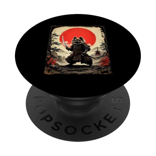 Dramatischer Samurai PopSockets Klebender PopGrip von Dramatischer Samurai Designs