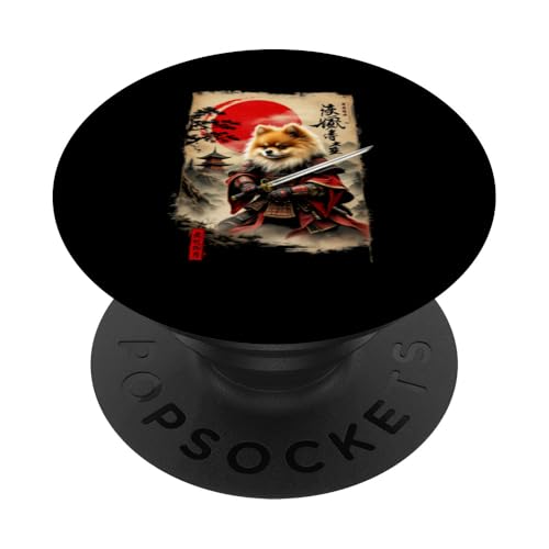 Dramatischer Samurai PopSockets Klebender PopGrip von Dramatischer Samurai Designs