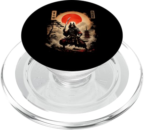 Dramatischer Samurai PopSockets PopGrip für MagSafe von Dramatischer Samurai Designs
