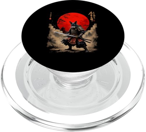 Dramatischer Samurai PopSockets PopGrip für MagSafe von Dramatischer Samurai Designs