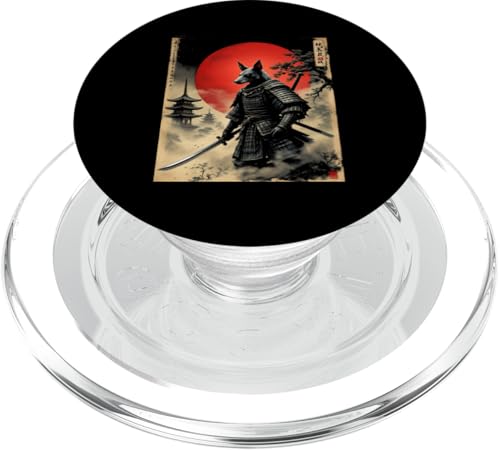 Dramatischer Samurai PopSockets PopGrip für MagSafe von Dramatischer Samurai Designs