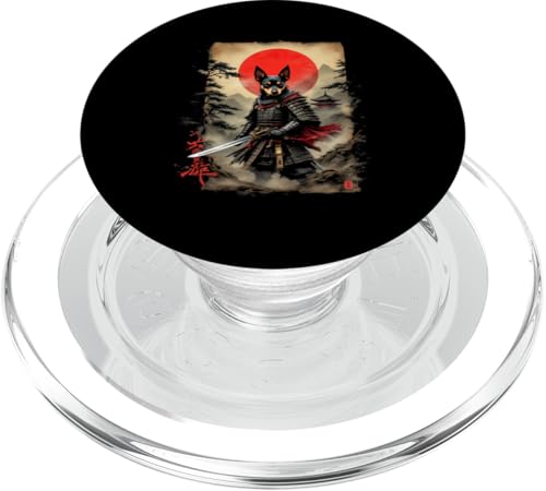 Dramatischer Samurai PopSockets PopGrip für MagSafe Dramatischer Samurai PopSockets PopGrip für MagSafe von Dramatischer Samurai Designs