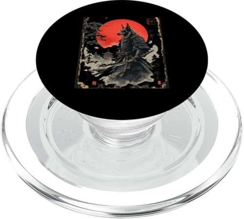 Dramatischer Samurai PopSockets PopGrip für MagSafe von Dramatischer Samurai Designs