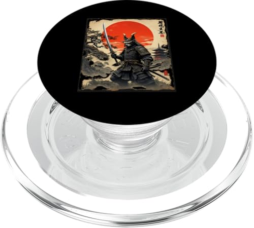 Dramatischer Samurai PopSockets PopGrip für MagSafe Dramatischer Samurai PopSockets PopGrip für MagSafe von Dramatischer Samurai Designs