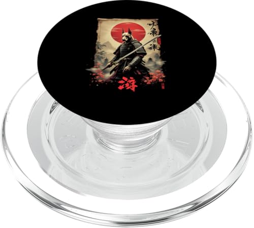 Dramatischer Samurai PopSockets PopGrip für MagSafe Dramatischer Samurai PopSockets PopGrip für MagSafe von Dramatischer Samurai Designs