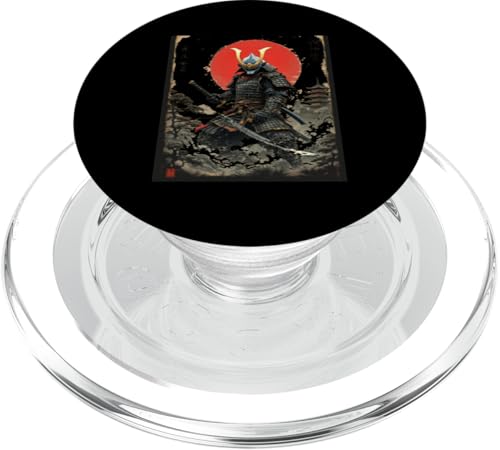 Dramatischer Samurai PopSockets PopGrip für MagSafe Dramatischer Samurai PopSockets PopGrip für MagSafe von Dramatischer Samurai Designs