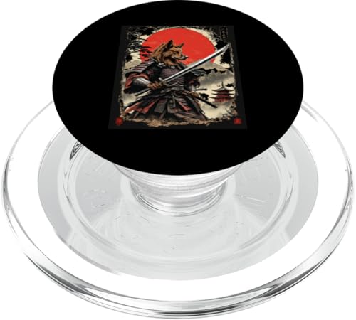 Dramatischer Samurai PopSockets PopGrip für MagSafe Dramatischer Samurai PopSockets PopGrip für MagSafe von Dramatischer Samurai Designs