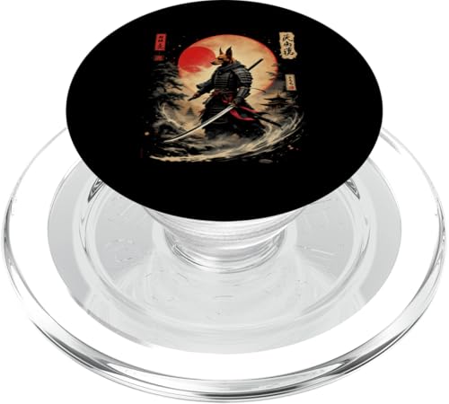 Dramatischer Samurai PopSockets PopGrip für MagSafe Dramatischer Samurai PopSockets PopGrip für MagSafe von Dramatischer Samurai Designs