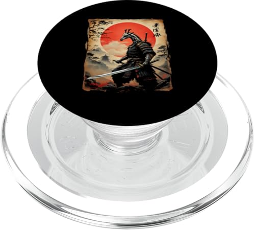Dramatischer Samurai PopSockets PopGrip für MagSafe von Dramatischer Samurai Designs