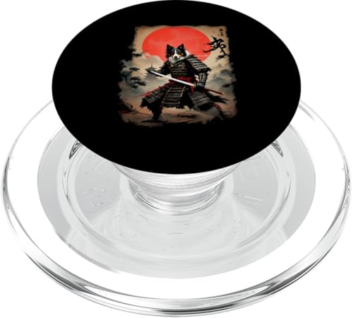 勇ましく サムライ Dramatischer Samurai PopSockets PopGrip für MagSafe von Dramatischer Samurai Designs