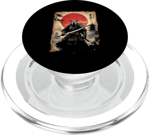 Dramatischer Samurai PopSockets PopGrip für MagSafe Dramatischer Samurai PopSockets PopGrip für MagSafe von Dramatischer Samurai Designs
