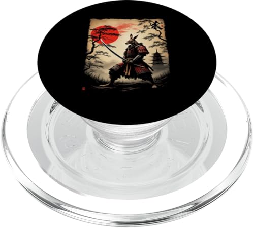Dramatischer Samurai PopSockets PopGrip für MagSafe Dramatischer Samurai PopSockets PopGrip für MagSafe von Dramatischer Samurai Designs
