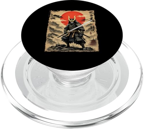 悠久の武士 Dramatischer Samurai PopSockets PopGrip für MagSafe von Dramatischer Samurai Designs
