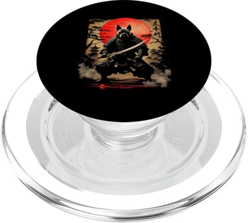 武犬朔 Dramatischer Samurai PopSockets PopGrip für MagSafe 武犬朔 Dramatischer Samurai PopSockets PopGrip für MagSafe von Dramatischer Samurai Designs