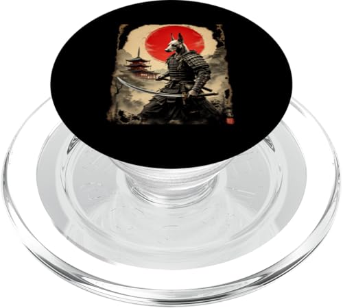 Dramatischer Samurai PopSockets PopGrip für MagSafe von Dramatischer Samurai Designs