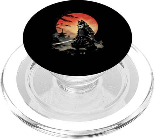 Dramatischer Samurai PopSockets PopGrip für MagSafe von Dramatischer Samurai Designs