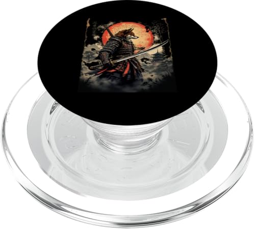 Dramatischer Samurai PopSockets PopGrip für MagSafe von Dramatischer Samurai Designs
