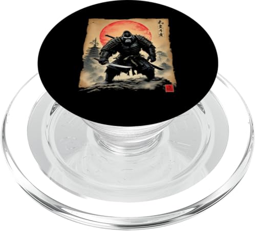 Dramatischer Samurai PopSockets PopGrip für MagSafe Dramatischer Samurai PopSockets PopGrip für MagSafe von Dramatischer Samurai Designs