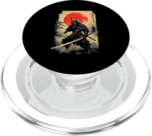Dramatischer Samurai PopSockets PopGrip für MagSafe Dramatischer Samurai PopSockets PopGrip für MagSafe von Dramatischer Samurai Designs