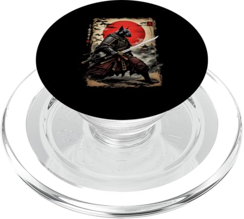 Dramatischer Samurai PopSockets PopGrip für MagSafe Dramatischer Samurai PopSockets PopGrip für MagSafe von Dramatischer Samurai Designs