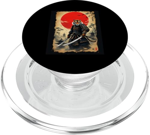 Dramatischer Samurai PopSockets PopGrip für MagSafe Dramatischer Samurai PopSockets PopGrip für MagSafe von Dramatischer Samurai Designs
