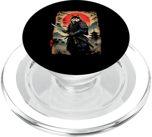 Dramatischer Samurai PopSockets PopGrip für MagSafe Dramatischer Samurai PopSockets PopGrip für MagSafe von Dramatischer Samurai Designs