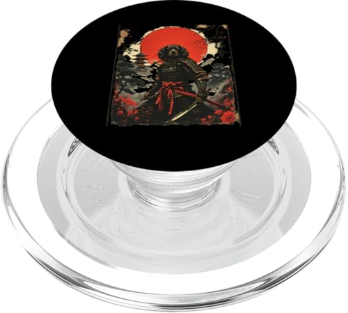Dramatischer Samurai PopSockets PopGrip für MagSafe Dramatischer Samurai PopSockets PopGrip für MagSafe von Dramatischer Samurai Designs