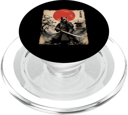 Dramatischer Samurai PopSockets PopGrip für MagSafe Dramatischer Samurai PopSockets PopGrip für MagSafe von Dramatischer Samurai Designs
