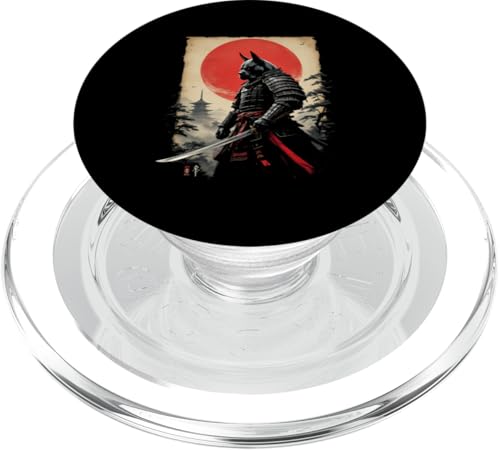Dramatischer Samurai PopSockets PopGrip für MagSafe Dramatischer Samurai PopSockets PopGrip für MagSafe von Dramatischer Samurai Designs
