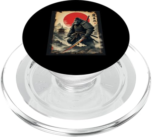 Dramatischer Samurai PopSockets PopGrip für MagSafe Dramatischer Samurai PopSockets PopGrip für MagSafe von Dramatischer Samurai Designs
