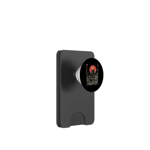 Dramatischer Samurai PopSockets PopWallet für MagSafe Dramatischer Samurai PopSockets PopWallet für MagSafe von Dramatischer Samurai Designs