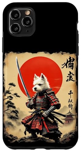 Dramatischer Samurai Hund Hülle für iPhone 11 Pro Max von Dramatischer Samurai Hund Designs