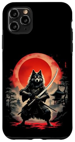 Dramatischer Samurai Hund Hülle für iPhone 11 Pro Max von Dramatischer Samurai Hund Designs
