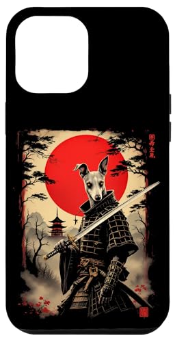 Dramatischer Samurai Hund Hülle für iPhone 12 Pro Max von Dramatischer Samurai Hund Designs