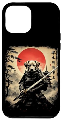 Dramatischer Samurai Hund Hülle für iPhone 12 Pro Max von Dramatischer Samurai Hund Designs