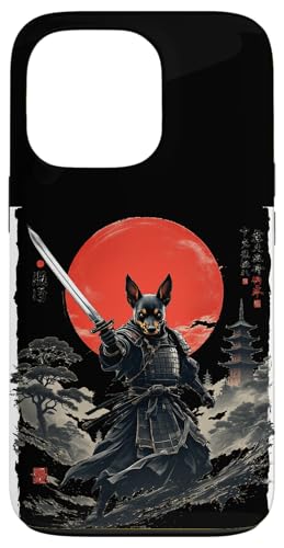 Dramatischer Samurai Hund Hülle für iPhone 13 Pro von Dramatischer Samurai Hund Designs