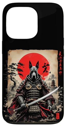 Dramatischer Samurai Hund Hülle für iPhone 13 Pro von Dramatischer Samurai Hund Designs