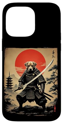 Dramatischer Samurai-Hund Hülle für iPhone 14 Pro Max von Dramatischer Samurai-Hund Designs