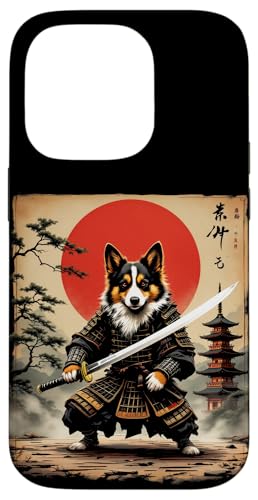 Dramatischer Samurai-Hund Hülle für iPhone 14 Pro Dramatischer Samurai-Hund Hülle für iPhone 14 Pro von Dramatischer Samurai-Hund Designs