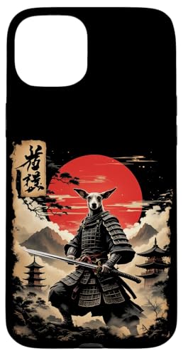 Dramatischer Samurai Hund Hülle für iPhone 15 Plus Dramatischer Samurai Hund Hülle für iPhone 15 Plus von Dramatischer Samurai Hund Designs