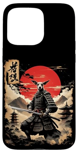 Dramatischer Samurai Hund Hülle für iPhone 15 Pro Max von Dramatischer Samurai Hund Designs