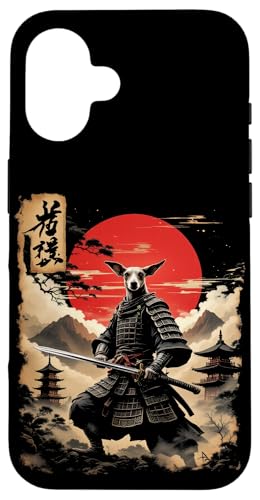 Dramatischer Samurai Hund Hülle für iPhone 16 Dramatischer Samurai Hund Hülle für iPhone 16 von Dramatischer Samurai Hund Designs
