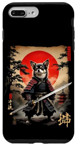Dramatischer Samurai Hund Hülle für iPhone 7 Plus/8 Plus von Dramatischer Samurai Hund Designs